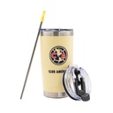 20 OZ TUMBLER CLUB AMERICA GRANDES DE CORAZÓN YELLOW