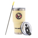 30 OZ TUMBLER CLUB AMERICA ÁMAME MÁS YELLOW