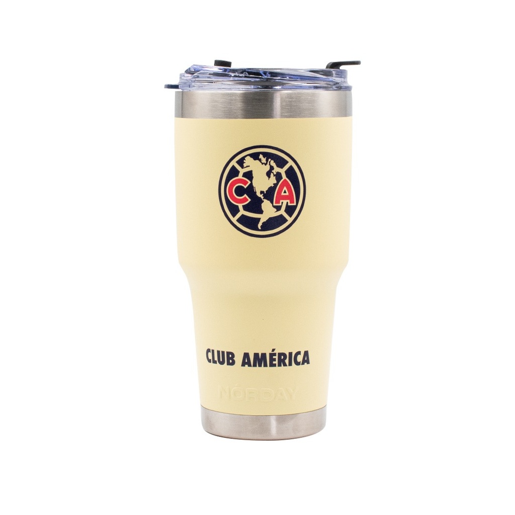 30 OZ TUMBLER CLUB AMERICA ÁMAME MÁS YELLOW
