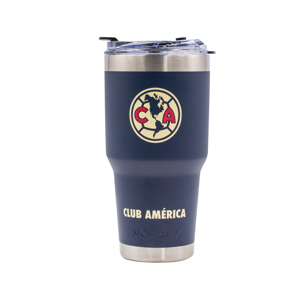 30 OZ TUMBLER CLUB AMÉRICA GRANDES DE CORAZÓN NAVY