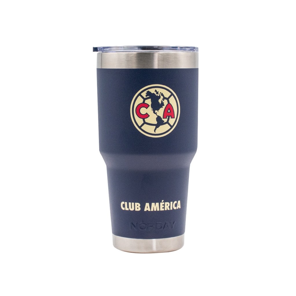 30 OZ TUMBLER CLUB AMÉRICA GRANDES DE CORAZÓN NAVY
