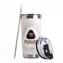 20 OZ TUMBLER PUMAS WHITE