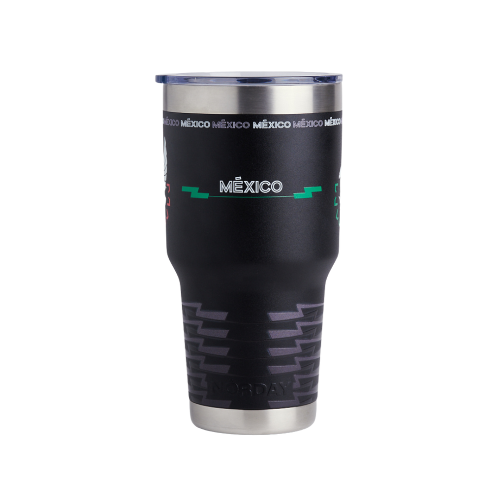30 OZ TUMBLER MEXICAN NATIONAL TEAM BLACK