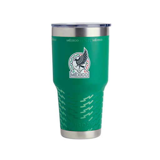 30 OZ TUMBLER MEXICAN NATIONAL TEAM GREEN WAVE