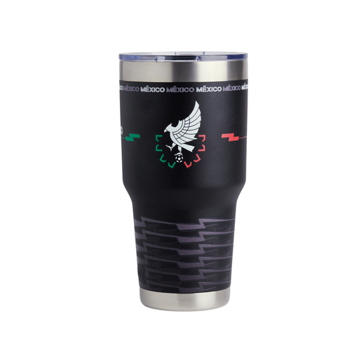 30 OZ TUMBLER MEXICAN NATIONAL TEAM BLACK